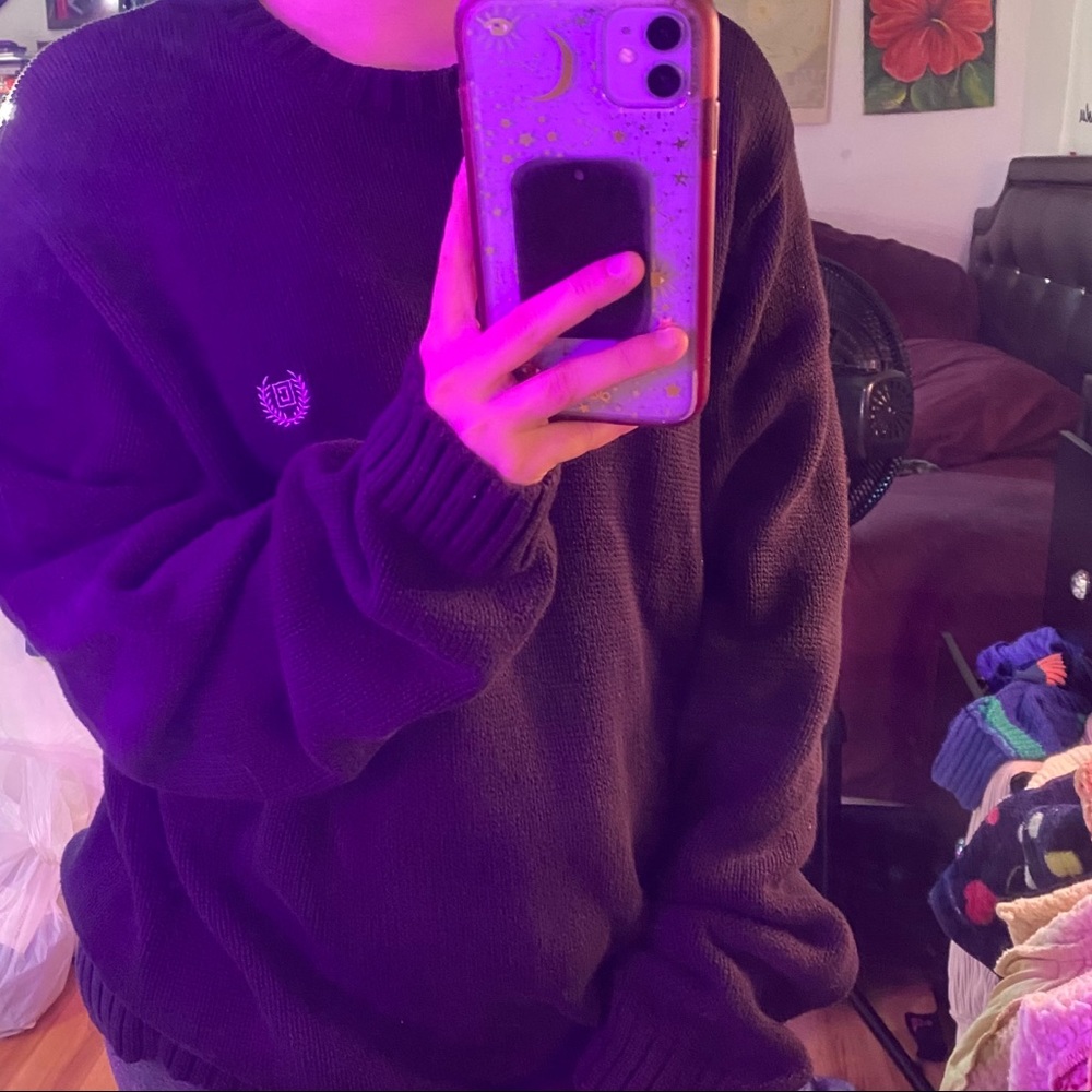 black chaps sweater